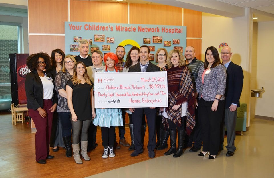 Hamra Enterprises names Children’s Miracle Network Hospitals as its charity of choice